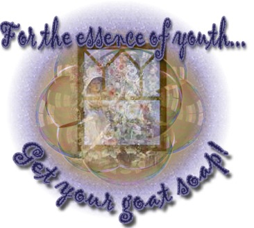 For the essence of youth, get your goat soap!